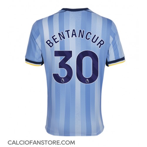 Maglia Calcio Tottenham Hotspur Rodrigo Bentancur #30 Seconda Divisa 2024-25 Manica Corta